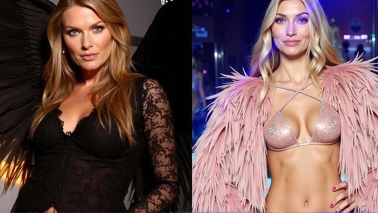 Kate Moss e suas Filha Lila Brilham no Retorno do Victoria's Secret Fashion Show 2024