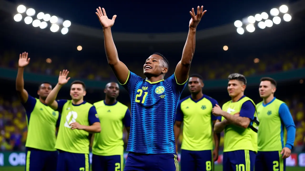 Colômbia vence Congo por 1 a 0 e garante vaga antecipada na Copa 2026